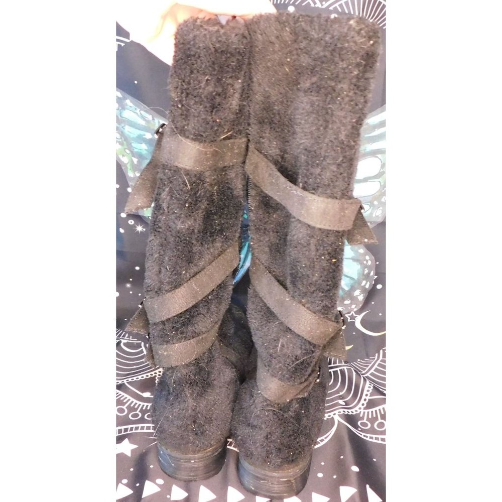 Wanted Plush Knee High Boots - Picture 4 of 6